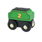 Wooden Magnetic Train Car Locomotive Toy Wood Railway Car Accessories Toys for Kids Gifts Fit Wood Biro themes Tracks