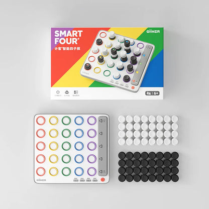 Giiker Smart Four Connected 5x5x5 3D Four in A Row Board Game with Intelligent AI Space Creative Interactive Toys For Kids Gifts