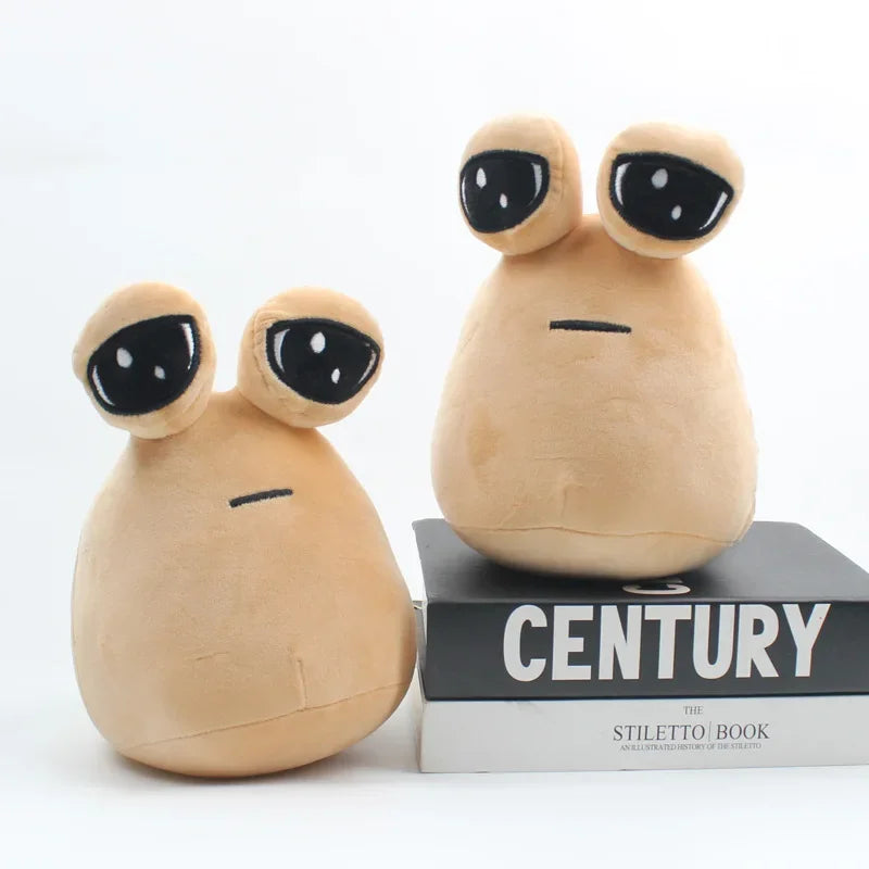 New Hot My Pet Alien Pou Plush Toys Anime Game The Maw Pou Doll Kawaii Cartoon Soft Stuffed Pillow Children Birthday Xmas Gif