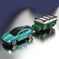 New 1:64 Rc Car Mini 2.4Ghz City Road Handle High Speed Alloy All Terrain Remote Control Car Dual Control Children's Toys Gifts