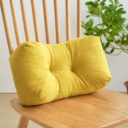 Waist Support Pillow, Cushion, Waist Protection Nap Pillow Chenille Weave Is Very Suitable for Office Chairs and Home Decoration