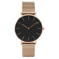 Ultra-thin Fashion Watch Women Luxury Metal Mesh Belt Ladies Quartz Wristwatches Minimalist Elegant Woman Watches reloj mujer