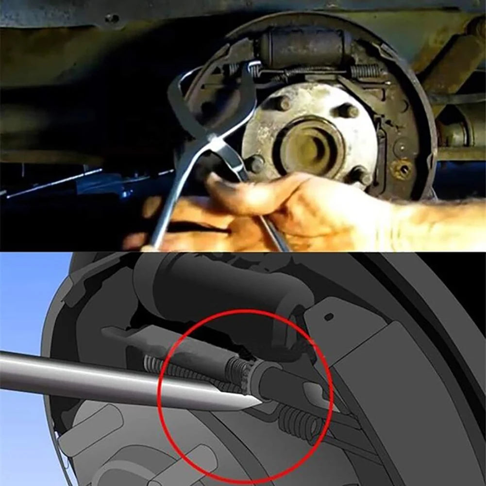 31cm Car Vehicle Drum Brake Line Shoe Return Spring Plier Remover Car Installer Workshop Tools Repair Tool