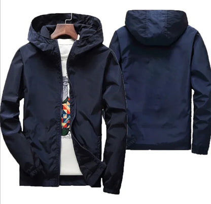 Customized Travel Team Zipper Jacket, Men's and Women's Hooded Unisex UV Resistant Waterproof Jacket, Outerwear, Spring, Summer,