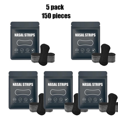 30/90/150Pcs,Better Sleep Anti-Snoring Nasal Strips, Nose Strips for Breathing, Physical Expansion Breath Nasal Patch