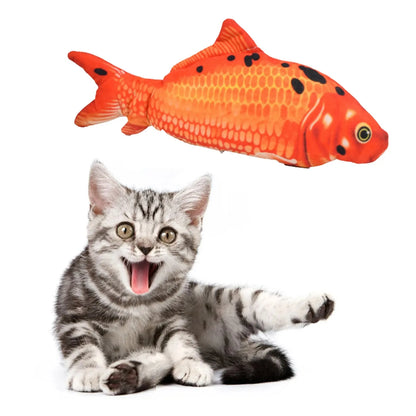 Fashion USB Charger Fish Interactive Electric Floppy Fish Cat Toy  Pet Cats Chew Bite Toys Pet Supplies Cats Dog Cat Toys Fish