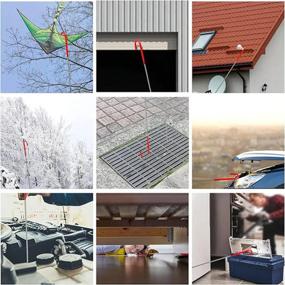 20PCS Car Door Tool Kit Inflatable Air Pump Auto Window Door Open Fixing Gripper Tools Long Reach Kits with Carrying Bag
