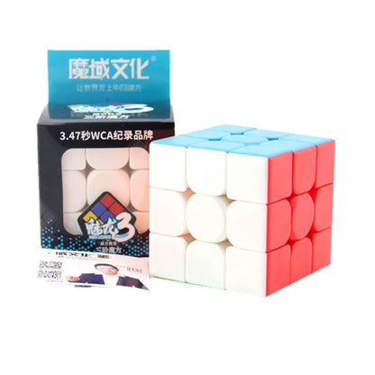 MoYu MeiLong 3x3x3 Stickerless Magic Cubes Speed Puzzle Cubo Magico Adult Toys Game Birthday Christmas Gifts For Children