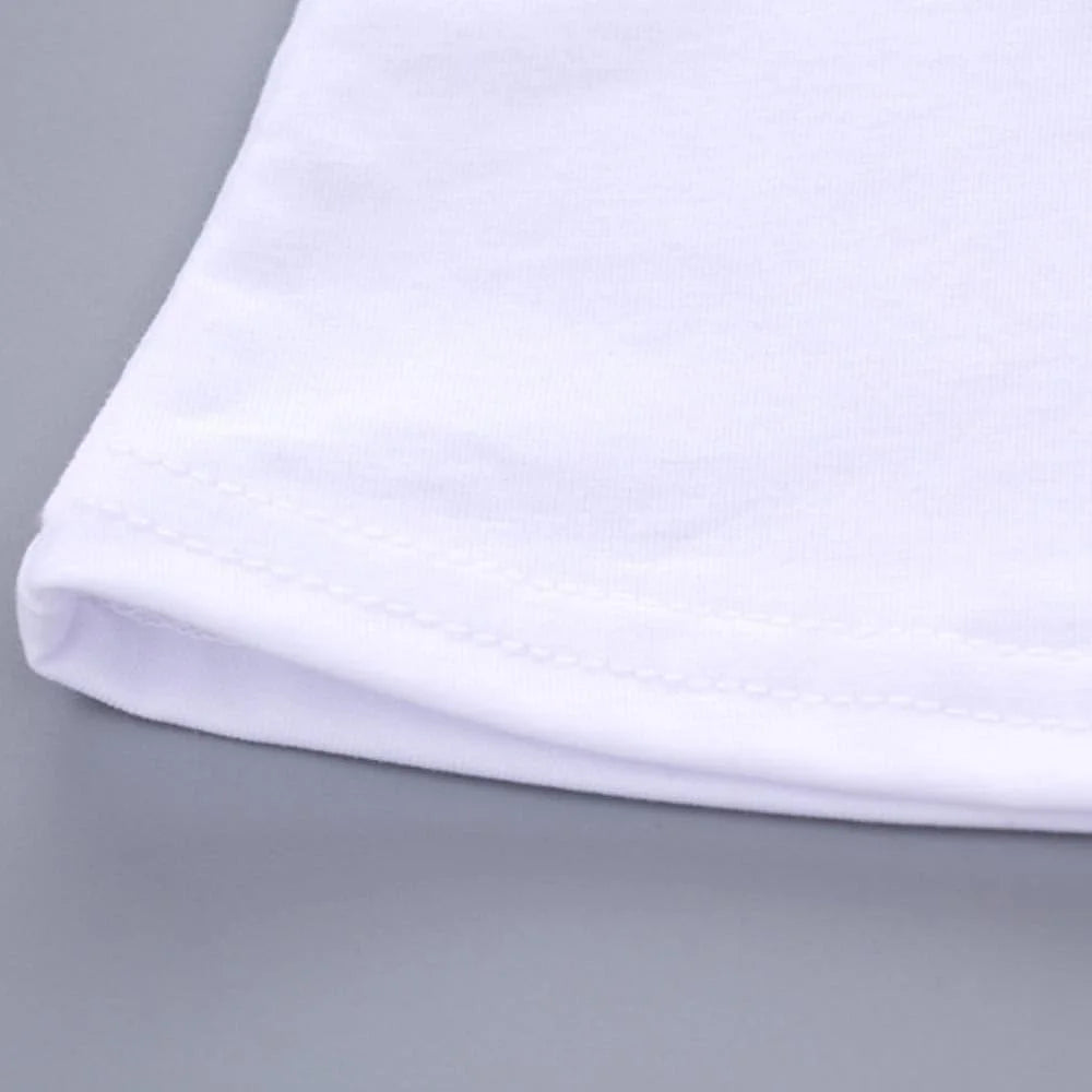 American Cat Rock Guitar Graphic Short Sleeve T-Shirt Loose Korean Fashion Oversized Women's Summer Clothes Y2k Streetwear