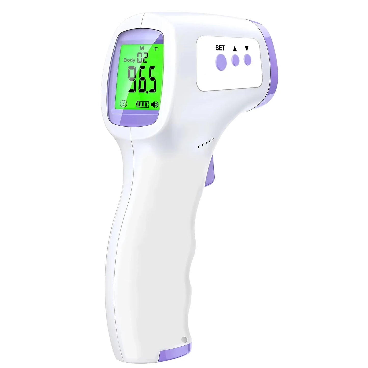 Household Infrared Thermometer Digital Non Contact LCD Laser Thermometer Tool Handheld IR Temp Pyrometer Finger Pulse Oximeter
