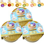 Colorful Dumpling Squishes Stress Balls Fidget Sensory Toys Simulation Food Squishies Bun with Steamer Squeeze Dough Ball Gifts