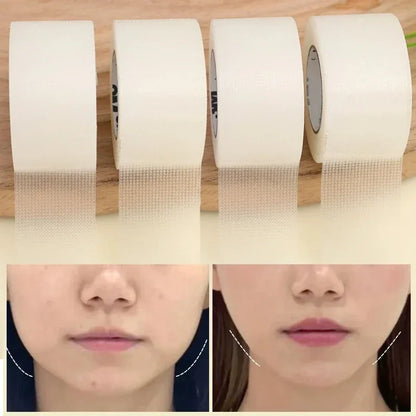 8M/Roll PE Facial Tape Breathable Lift Wrinkles Cosplay Makeup Tape Beauty Makeup Tool Transparent Makeup Tool