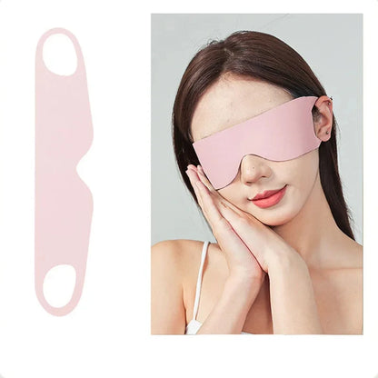 Comfortable Sleep Blackout Eye Mask Travel Eyepatch Thin Soft Eyeshade Nap Goggles Soild Color Washable Eye Protection Blindfold