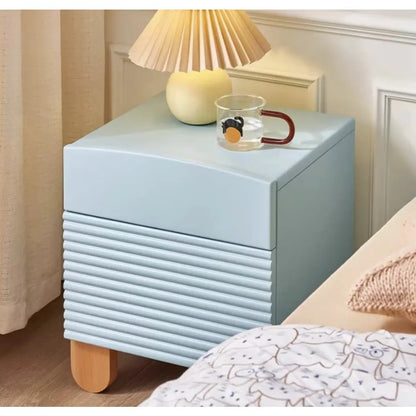 M5021 Birch And Beech Wood Kid Nightstand Children Night Table Boy Bedside Table Girl Bedstand