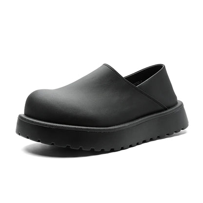 DIMANYU Men's Loafers Slip On Thick Platform Casual Shoes Men Non-slip Comfortable Moccasins Streetwear Footwear Men