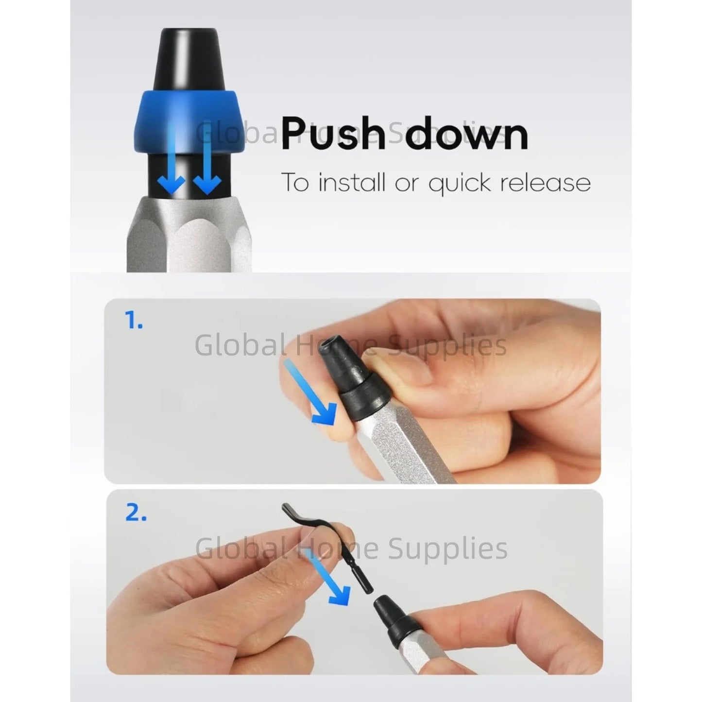 Deburring Tool Kit RB1000 Handle with BS1018 Blades Burring Blade Burring Pen For Pipe Copper Burrs Removal Trimming Tool