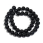1 Strand Natural Stone Black Onyx Agate Round Loose Beads 2-20MM Pick Size For Crafts Making DIY Sewing clothing Accessories