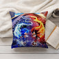 Movie S-Sonic the T-Hedgehog 3 Pillow Case Home Decoration Cushion Cover Suitable For Bedroom Car Office Sofa