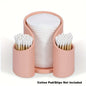 1pc Cotton Pad Storage Travel Desktop Dispenser Case Safe And Tasteless Vanity Makeup Organizer For Floss Cotton Pads And Cups