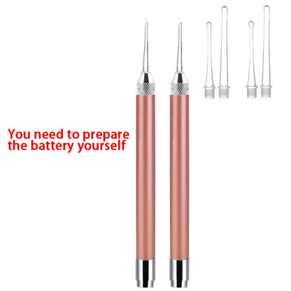 Ear wax remover with light LED Wax Removal Luminous Ear Scoop Cleaner Handy Ear Picking Tool for Hygiene and Health