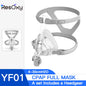 Yuwell YF-01 Cpap Masks Cpap Full Mask Sleep Apnea Mouth And Full Mask With Headgear For Cpap Bipap Machines For Sleep Apnea
