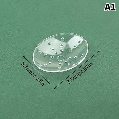 1Pcs Plastic Clear Plastic Eye Shield With 9 Holes Needed After Surgery Eye Care