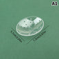 1Pcs Plastic Clear Plastic Eye Shield With 9 Holes Needed After Surgery Eye Care