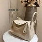 Women's Handbag 2025 New Style Top Layer Cowhide Leather Lundy Mini Doctor Bag Genuine Leather Handbag Single Shoulder Crossb...