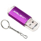 Colorful Mini USB Flash Drive 64GB Free Key Chain Pen Drive 32GB Creative Business Gift Memory Stick Black Red Purple Pendrive