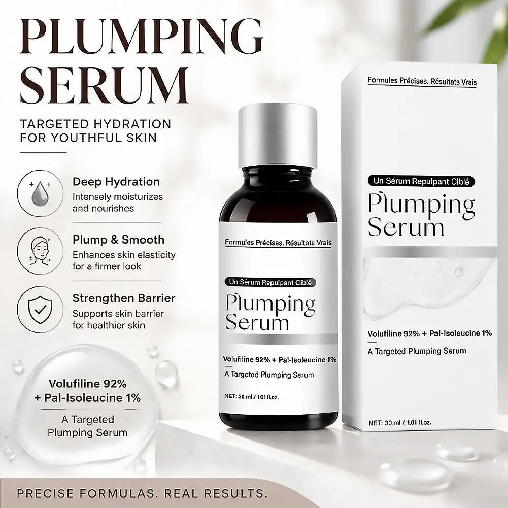 Velofeilin Plumping Face Essence Facial Skincare Moisture Filler Moisture Bounce Face Serum, Glow Lightweight Hydrating Serum
