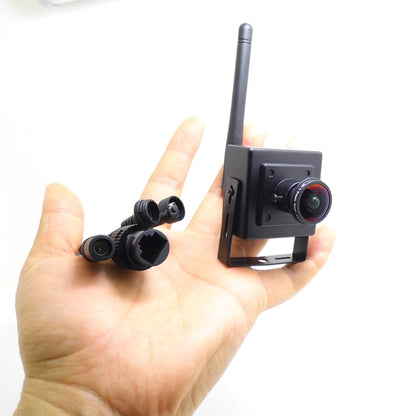 5MP Wifi Mini Kamera Panoramiczna Ip 1080P HD 1.7mm Obiektyw Rybie Oko CCTV Bezpieczeństwo Monitoring Sieciowy Bezprzewodowy Dźwięk Mikro Onvif Mała Kamera