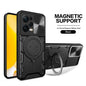 Armor Funda For Xiaomi Redmi Note 12 Pro 5G Case Slide Lens Protect Ring Stand Back Cover For Redmy Note12Pro Plus 12Pro 12S 12C