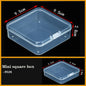 Transparent Plastic Box Screw Compartment Box Jewelry Earring Display Case Container Clear Terminal Organizer Tool Storage boxes