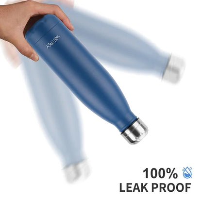 WATERSY 400ml Kids Thermos Bottle with Duck Bill Straw: 316 Stainless Steel Vacuum Insulated Tumbler for Children's Drinks