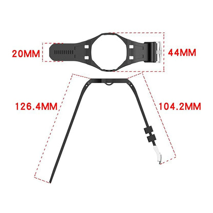 PC Case+Silicone Strap for Swatch X AP Royal Pop Pocket Watch Changer To Wristwatch Integrated Modification Accessories