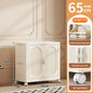 Foldable Baby Closet Plastic Infant Wardrobe Children's Clothing Storage Cabinet for Home Bedroom No Installation Needed