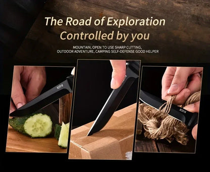 New Outdoor knife self-defense knife outdoor survival knife  high hardness one steel  portable mountaineering k