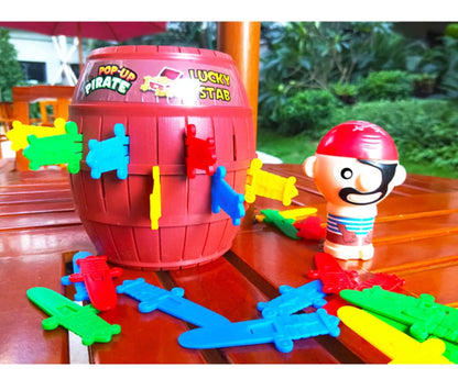 Pirate Board Game, Montessori Family Gathering Games, Childrens Funny Toy Cubes, Childrens Board Games Boys and Girls Gifts.
