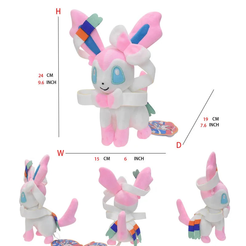 Pokemon Fit Pulsh Toys Gengar Caterpie Butterfree Litwick Lucario Mewtwo Gallade Haxorus Mew Furret Cute Stuffed Peluche Doll