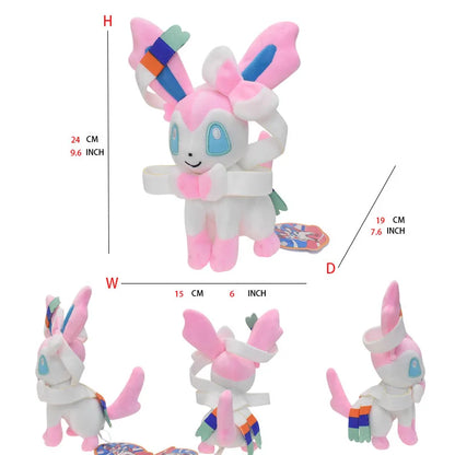 Pokemon Fit Pulsh Toys Gengar Caterpie Butterfree Litwick Lucario Mewtwo Gallade Haxorus Mew Furret Cute Stuffed Peluche Doll