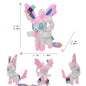 Pokemon Fit Pulsh Toys Gengar Caterpie Butterfree Litwick Lucario Mewtwo Gallade Haxorus Mew Furret Cute Stuffed Peluche Doll