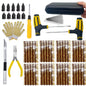 ZFOUEK Auto Tire Repair Kit Puncture Plug Tools Tyre Puncture Emergency for Universal Tire Strips Stiring Glue Repair Tool