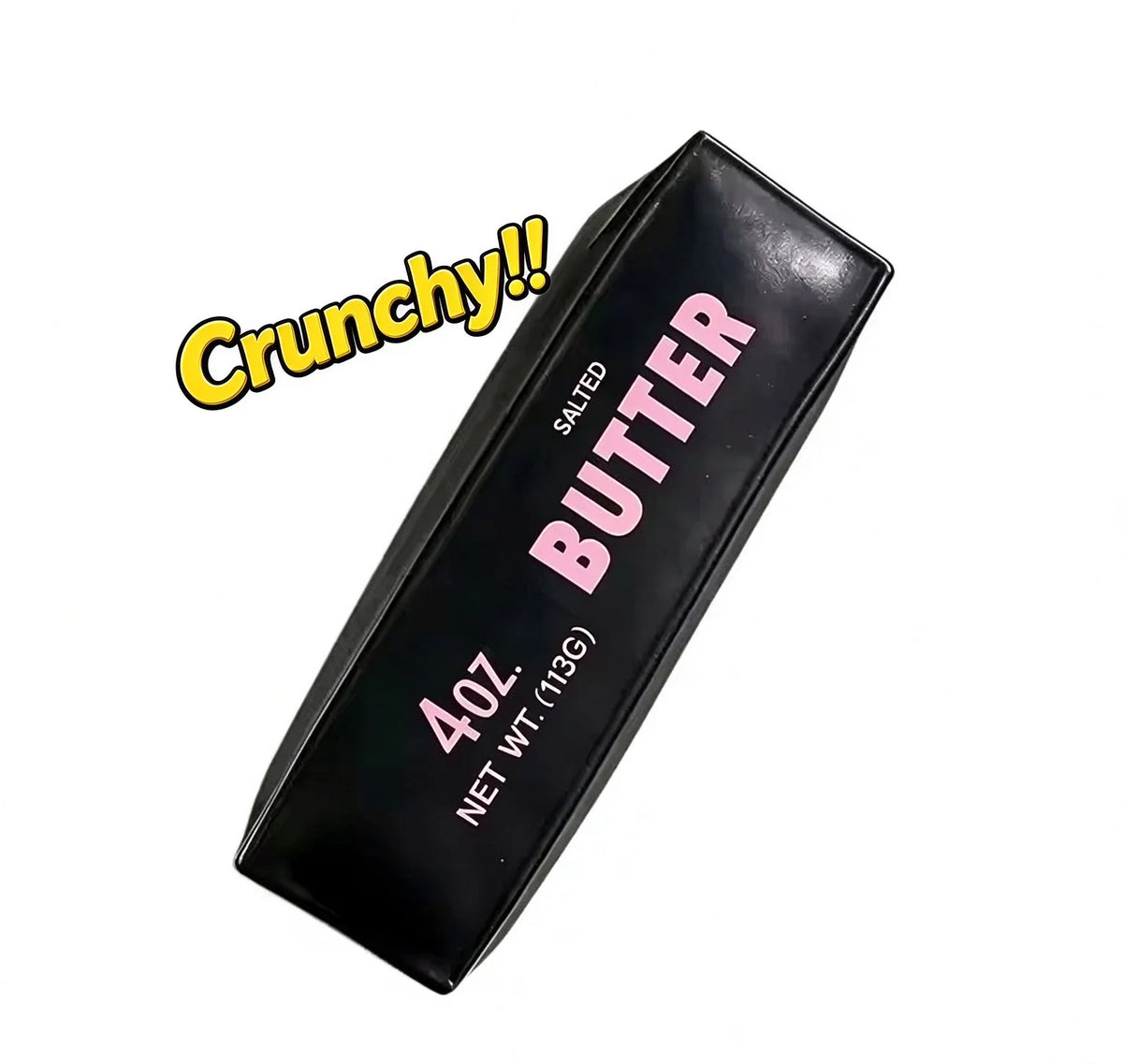 Crunchy Butter Stick Squishy Stress Ball Fidget Toy Crunchy Squishies Squeeze Toy ASMR Anti Stress Release Hand Relax Gift Toys