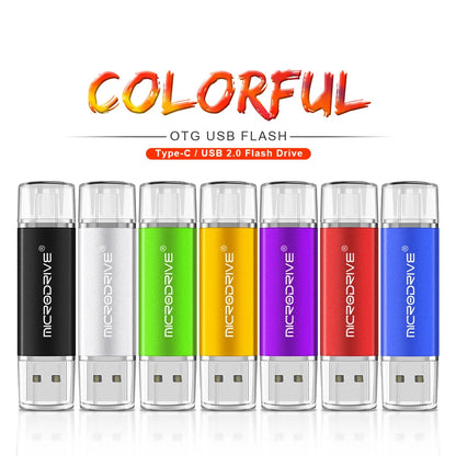 OTG Pendrive 2 in 1 type c USB 2.0 Flash Drive 1GB 128gb 64gb cle usb memoria usb metal stick 32gb 8gb Pen Drive for Android