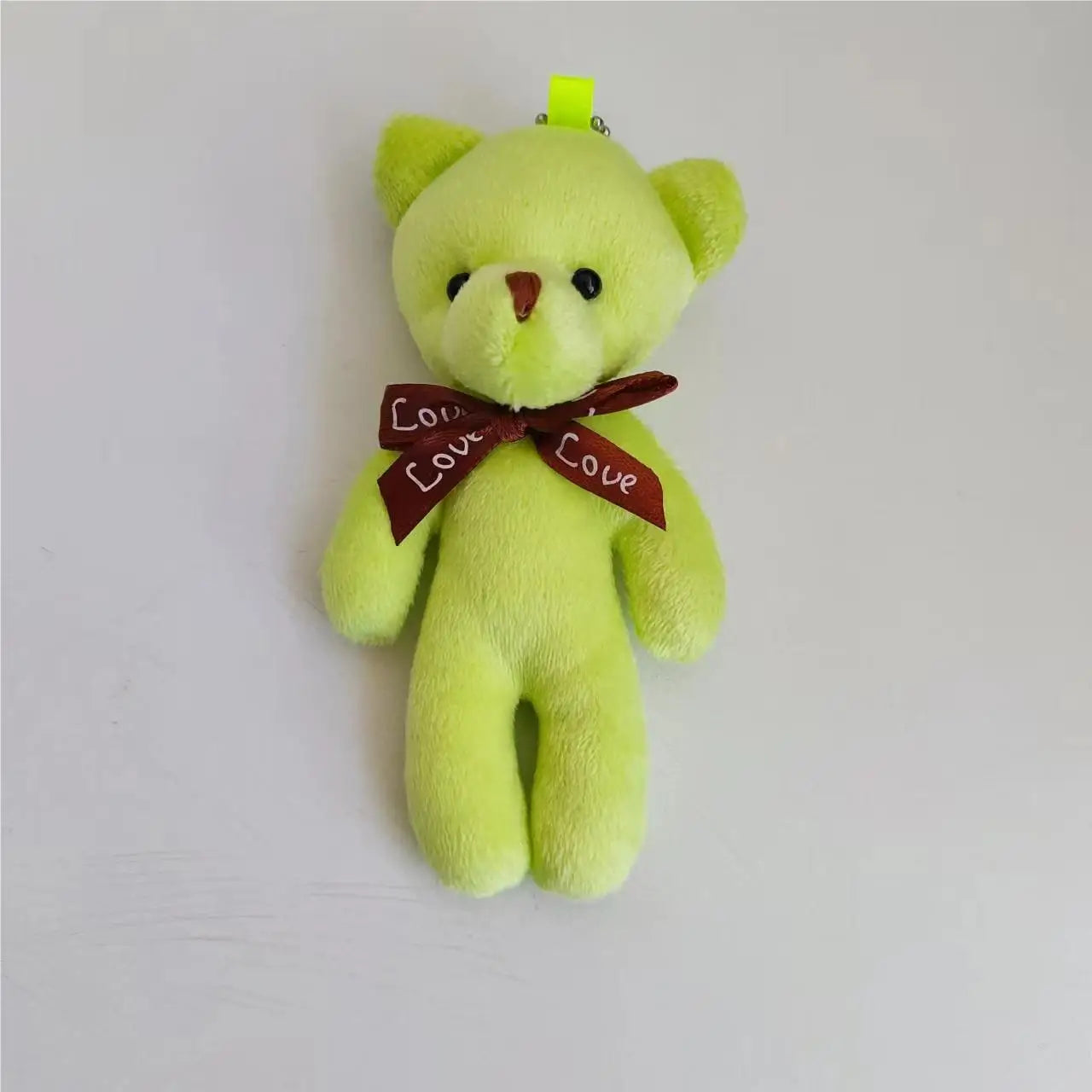 18-90Pcs Mini Teddy Bear Toy Plush Stuffed Bear Doll for Keychain Craft DIY Accessory Birthday Gifts Party Favors Supplies 4.7in