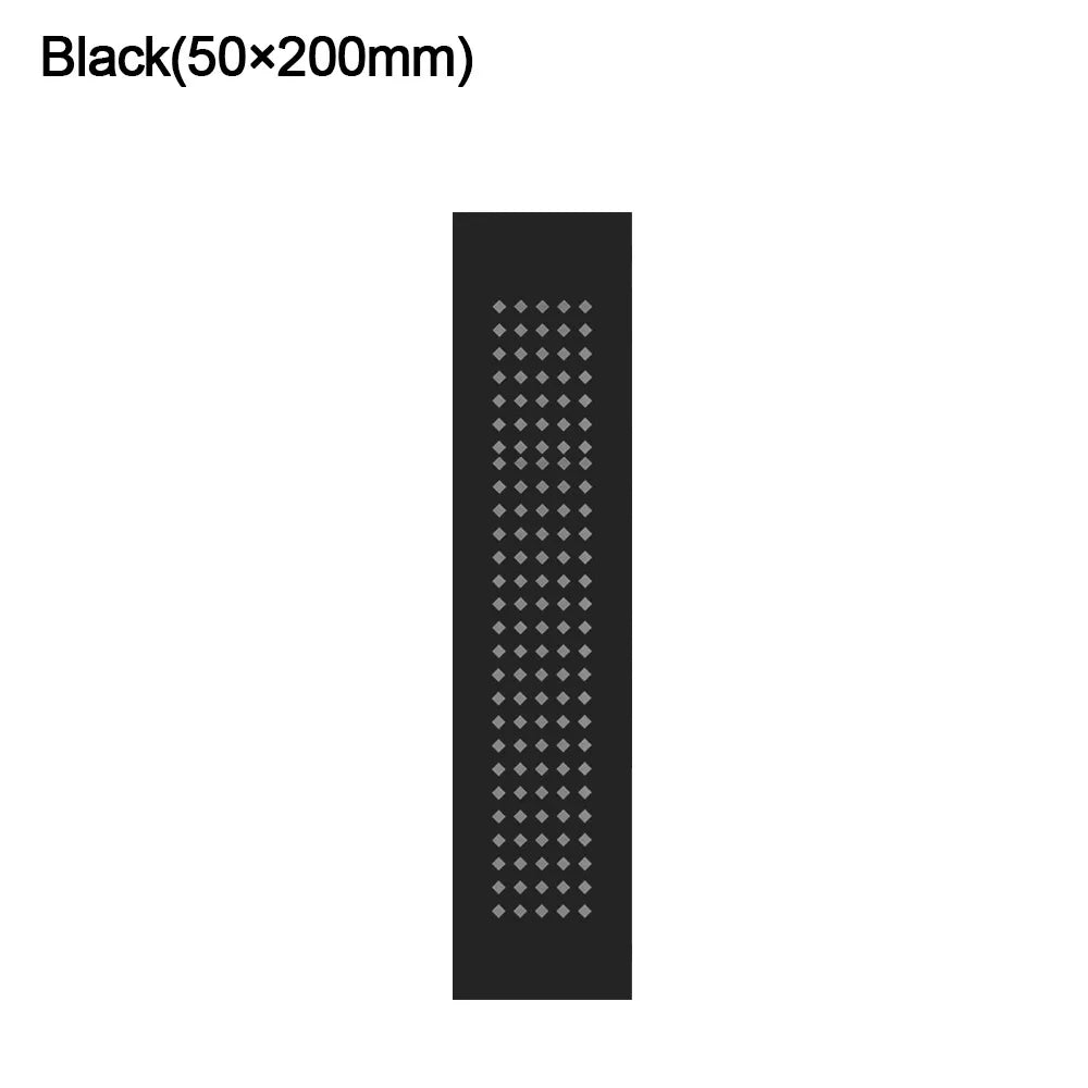 2Pcs/set Aluminum Alloy Vents Cover Rectangle 50/80mm Wide Air Vent Decor Breathable Mesh Louver Ventilation Grille