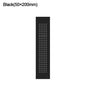 2Pcs/set Aluminum Alloy Vents Cover Rectangle 50/80mm Wide Air Vent Decor Breathable Mesh Louver Ventilation Grille