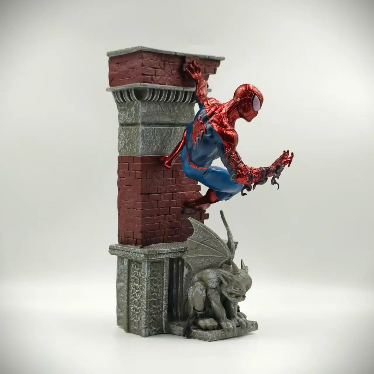 29cm 11.4 inch Anime Spider-Man Action Figures Pvc Statue Desktop Ornamen Collection Statue Model Decoration Room Toys Gifts