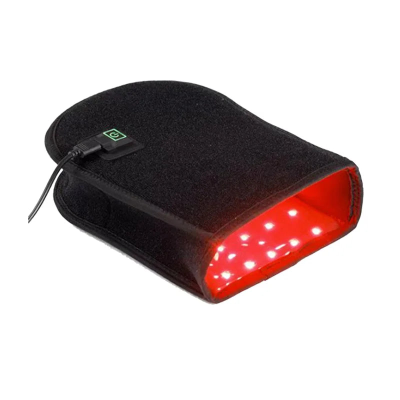 Red & Infrared Light Therapy Device For Hand Arthritis Fingers Pain Relief 660NM Red Light 850NM Near Infrared Mitten Glove