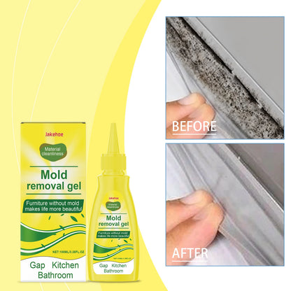 JAKEHOE Kitchen Cleaning Gel Quickly Dissolving Mildew Stains Eliminate Odors No Residue Household Mold Remover Gel for Bathroom